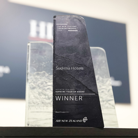 The Supreme Winner trophy