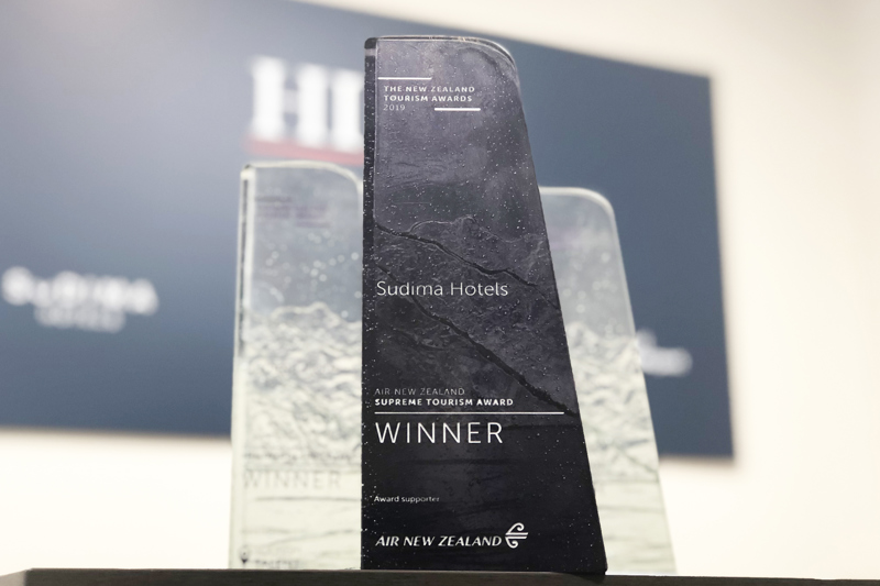 The Supreme Winner trophy