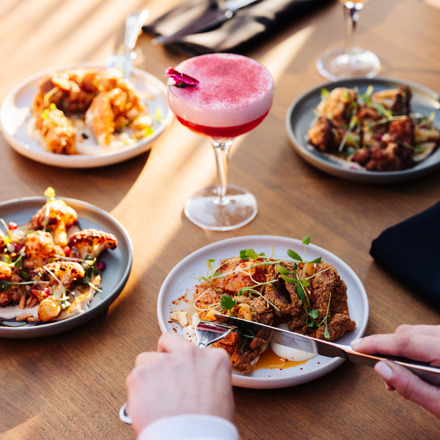 person dining